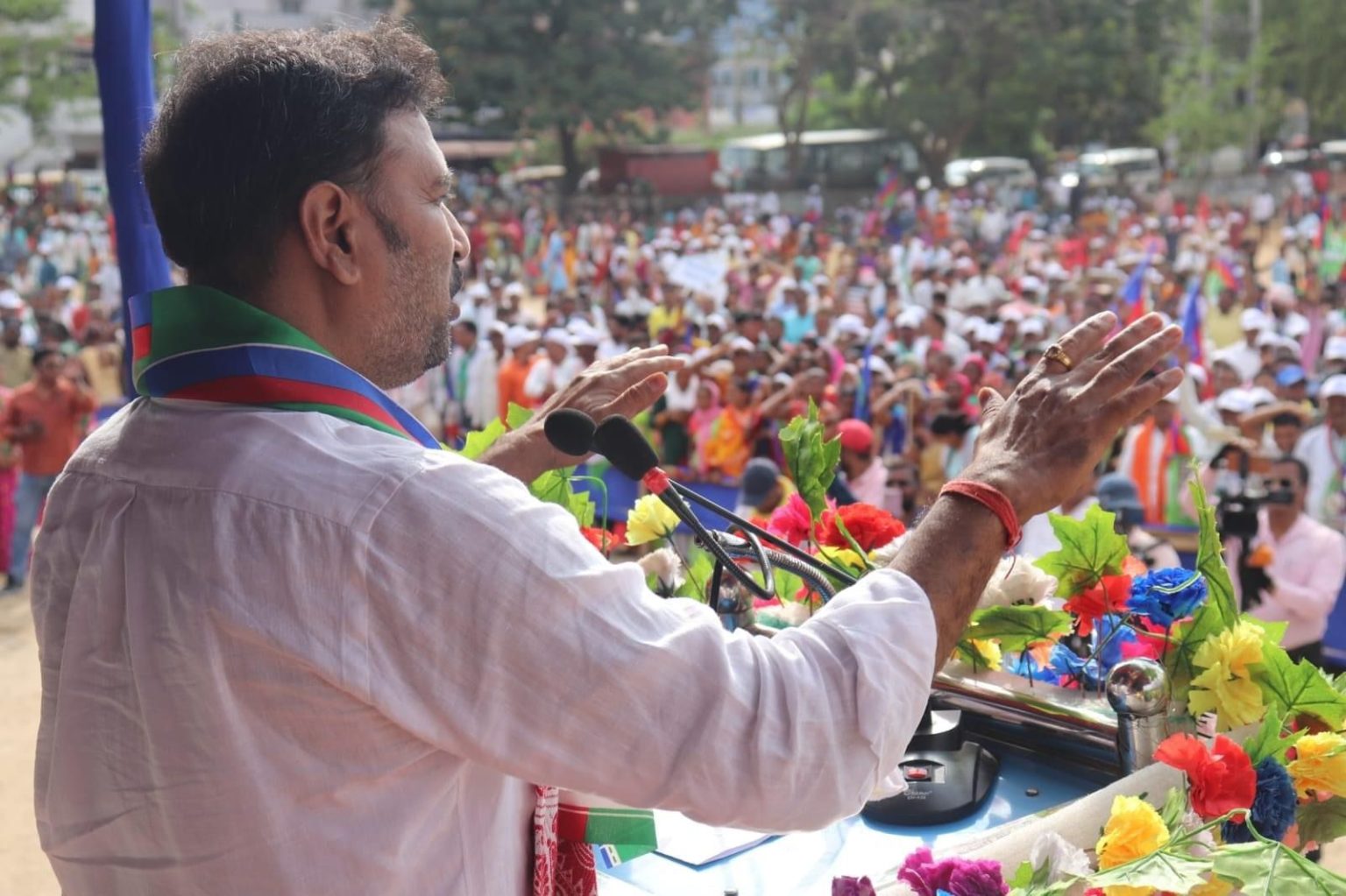 रांची के हरमू मैदान में हेमंत सरकार पर जमकर बरसे सुदेश महतो