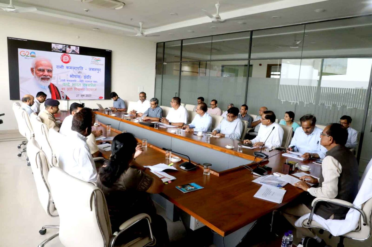 मुख्यमंत्री शिवराज के निर्देश, प्रधानमंत्री मोदी के कार्यक्रम में कोई चूक न हो