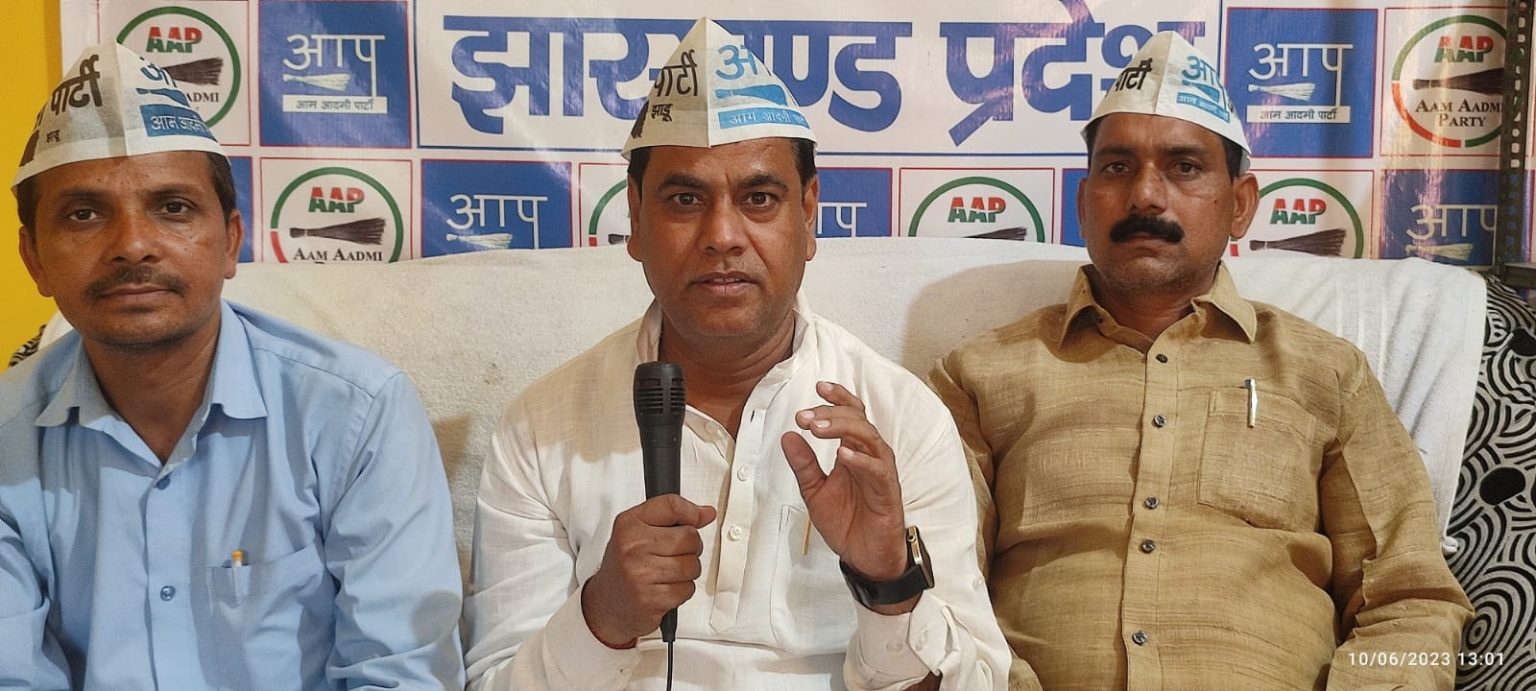 पांकी विस क्षेत्र में पेयजल के लिए हाहाकार, विधायक ड्रामेबाजी में व्यस्त: आप प्रदेश प्रवक्ता