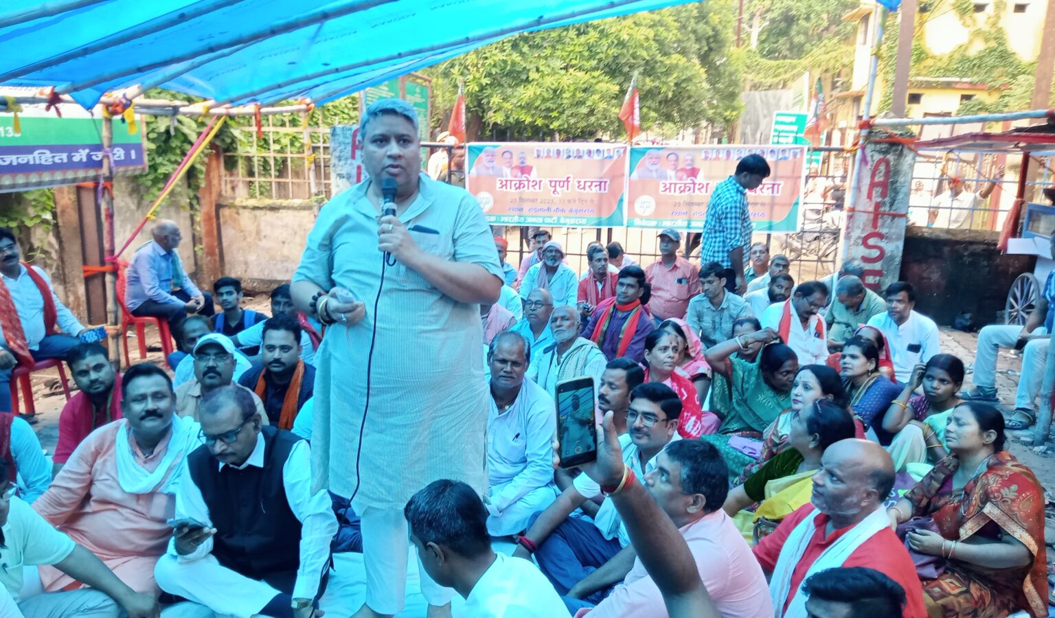 शिवलिंग क्षतिग्रस्त मामले में एकतरफा कार्रवाई कर रहा है प्रशासन, भाजपा ने लगाया आरोप