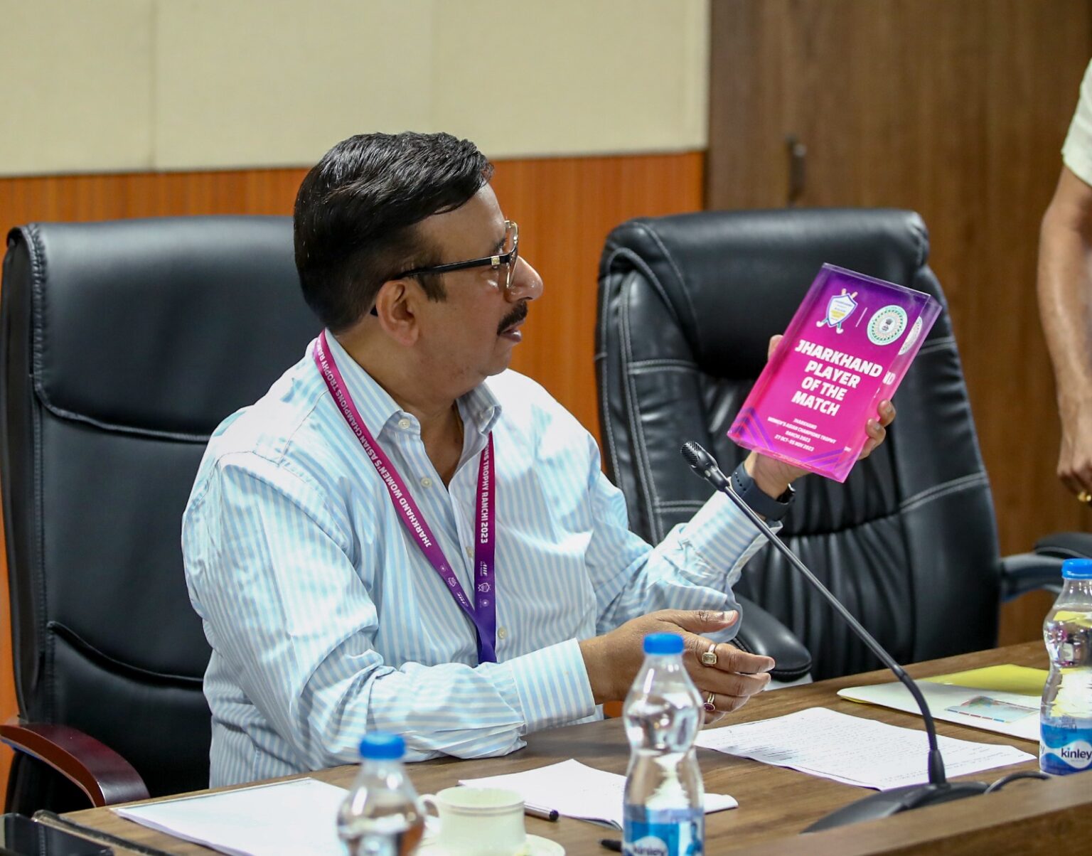 अपर मुख्य सचिव ने हॉकी चैंपियंस ट्रॉफी आयोजन समिति की बैठक में दिए दिशा-निर्देश