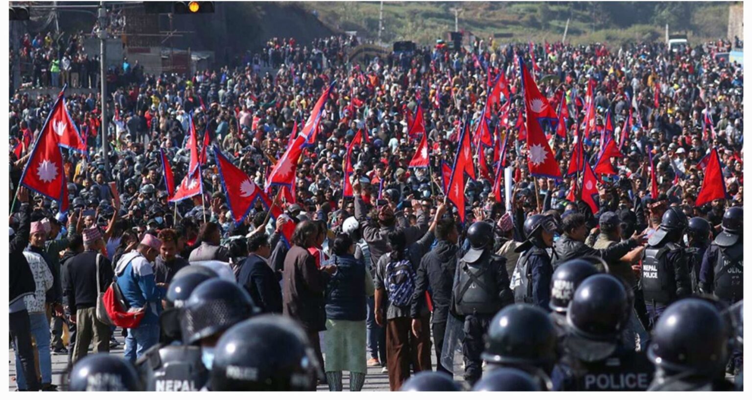 नेपाल में राजसंस्था की पुनर्बहाली के लिए काठमांडू में शक्ति प्रदर्शन