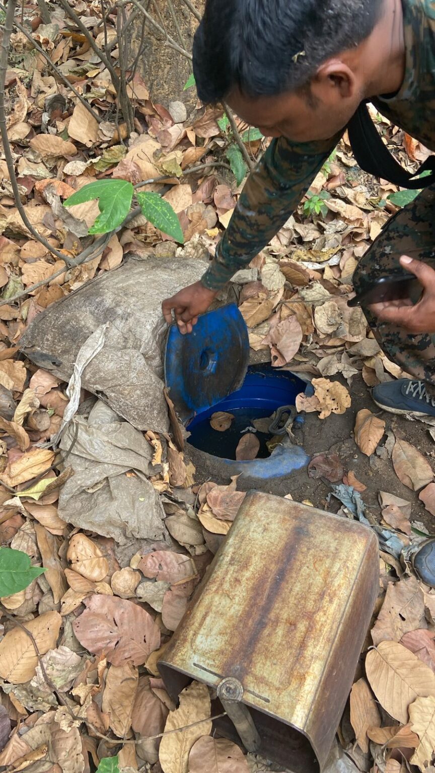 पेटरवार में उत्पाद विभाग ने अवैध देसी शराब निर्माण स्थल पर की छापेमारी