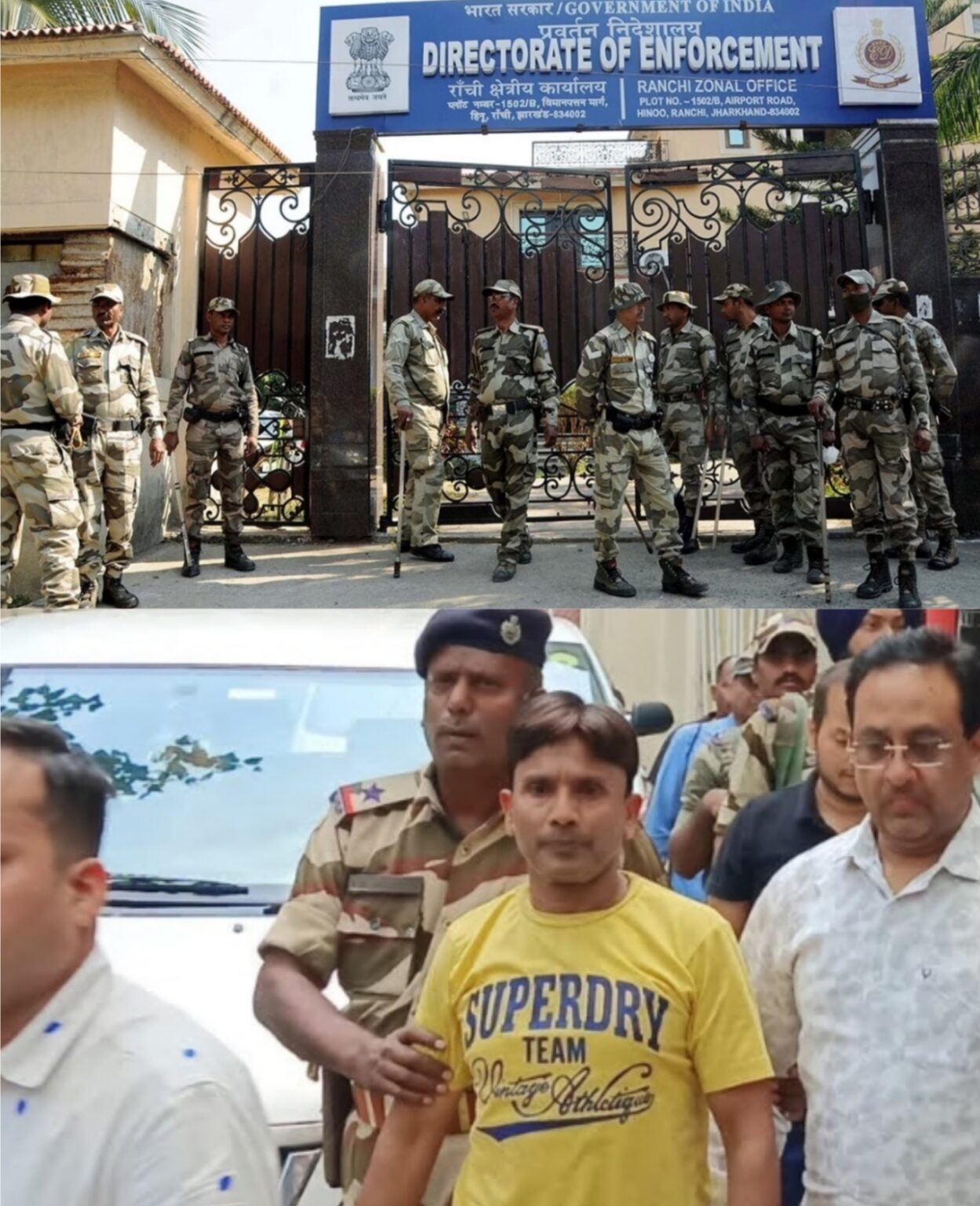 इडी ने संजीव लाल और जहांगीर को रिमांड पर लिया