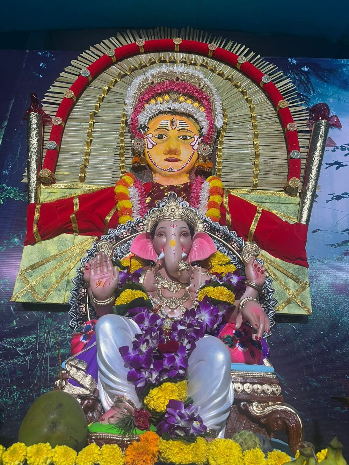 गणेश पंडालाें में दिखा ‘कंतारा’ का जादू