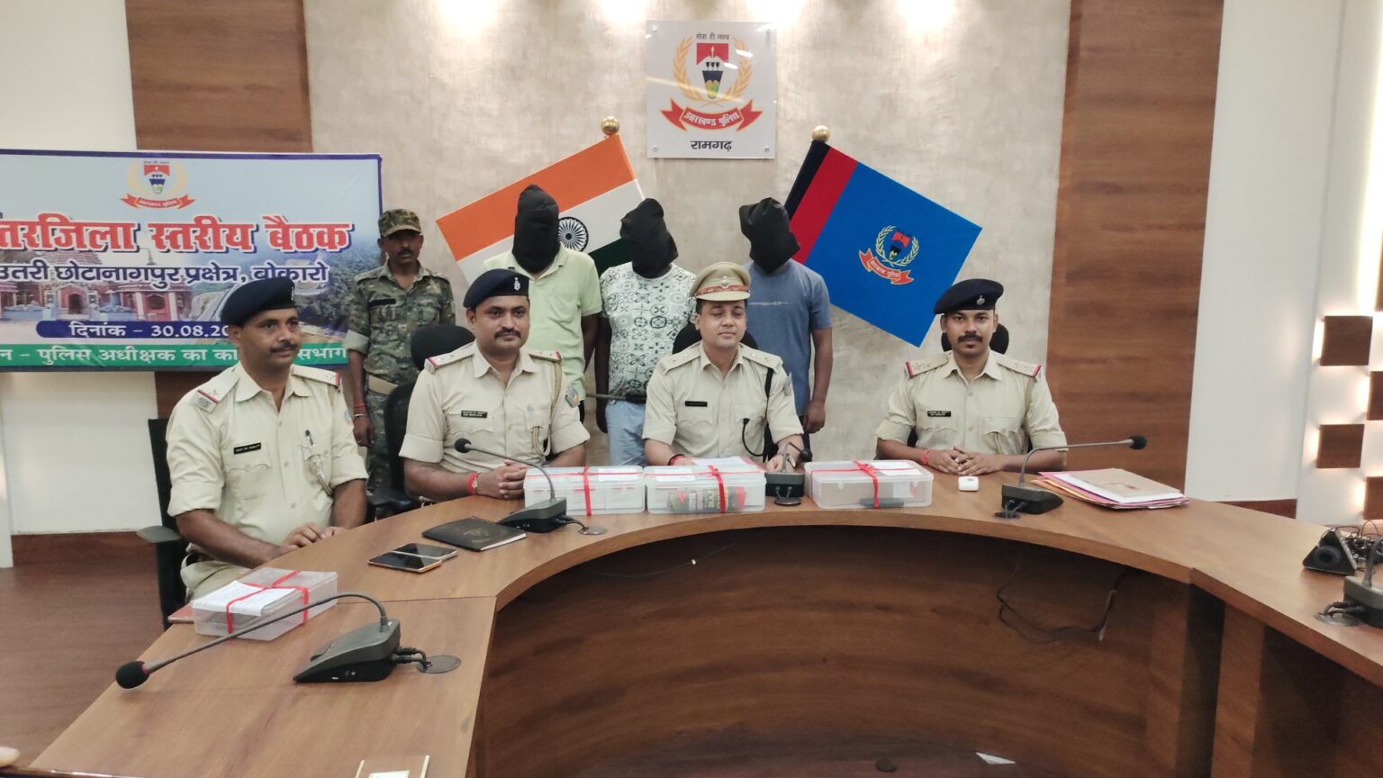 रामगढ़ में नशीले इंजेक्शन के साथ तीन गिरफ्तार