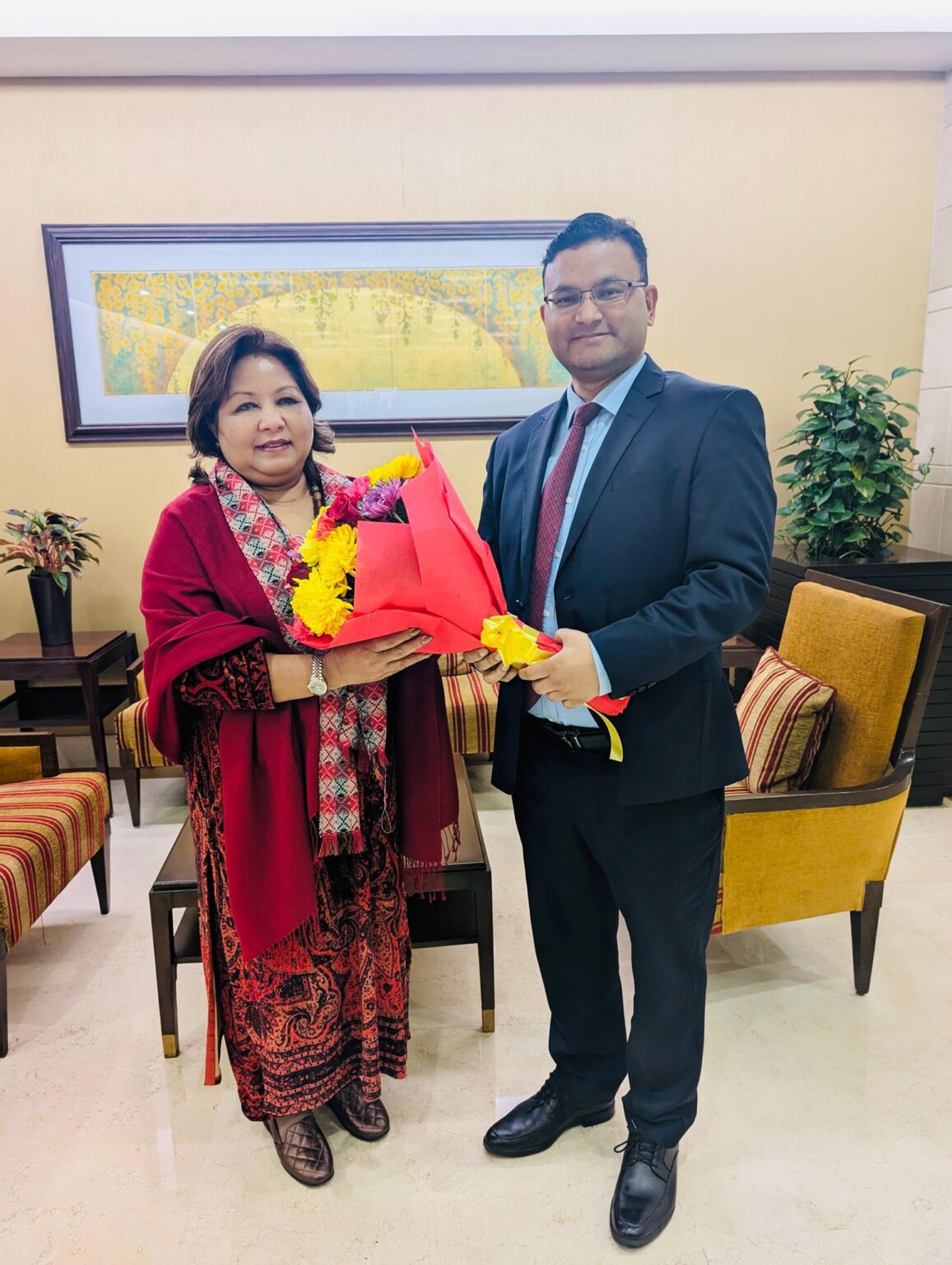 नेपाल की विदेश मंत्री राणा पांच दिवसीय दौरे पर पहुंचीं नई दिल्ली