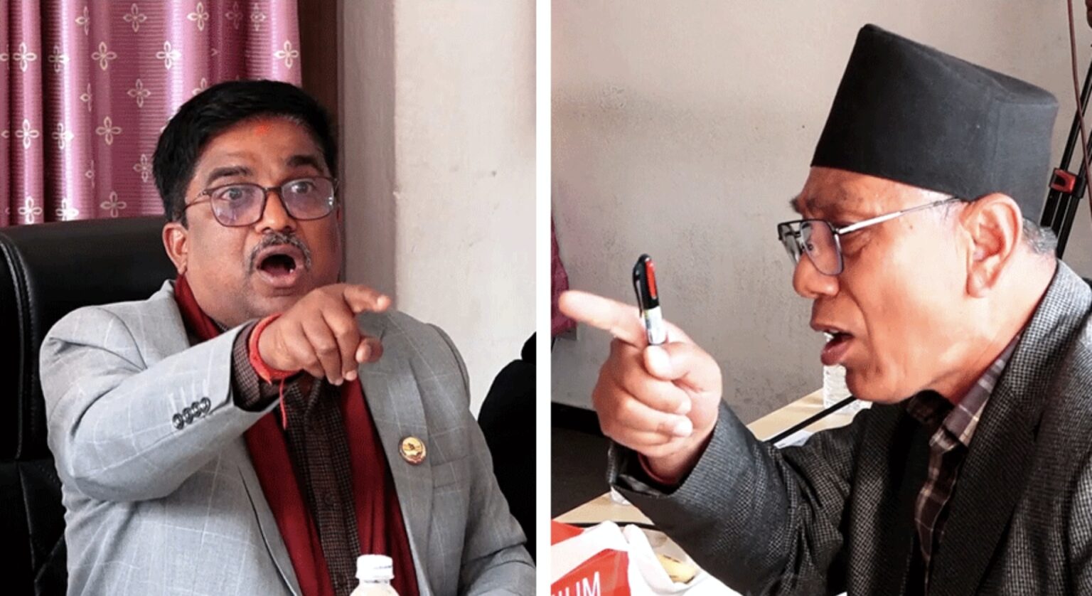 नेपाल के एक सांसद ने खुलेआम संसदीय समिति अध्यक्ष को दी ‘खत्म’ करने की धमकी