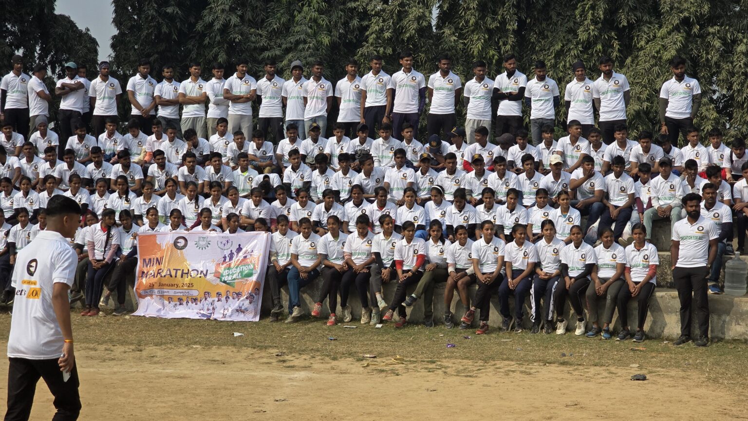 एजुकेशन फॉर ऑल कीट किस मिनी मैराथन में 1200 एथलीट हुए शामिल