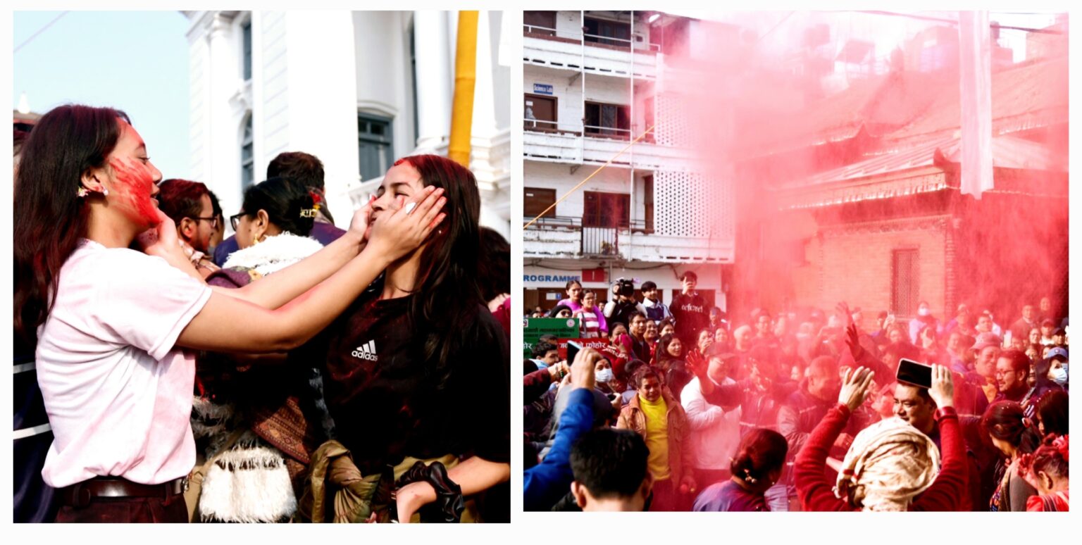 काठमांडू में होली पर्व की हुई औपचारिक शुरुआत, हफ्ते भर रहेगा रंगों का त्योहार