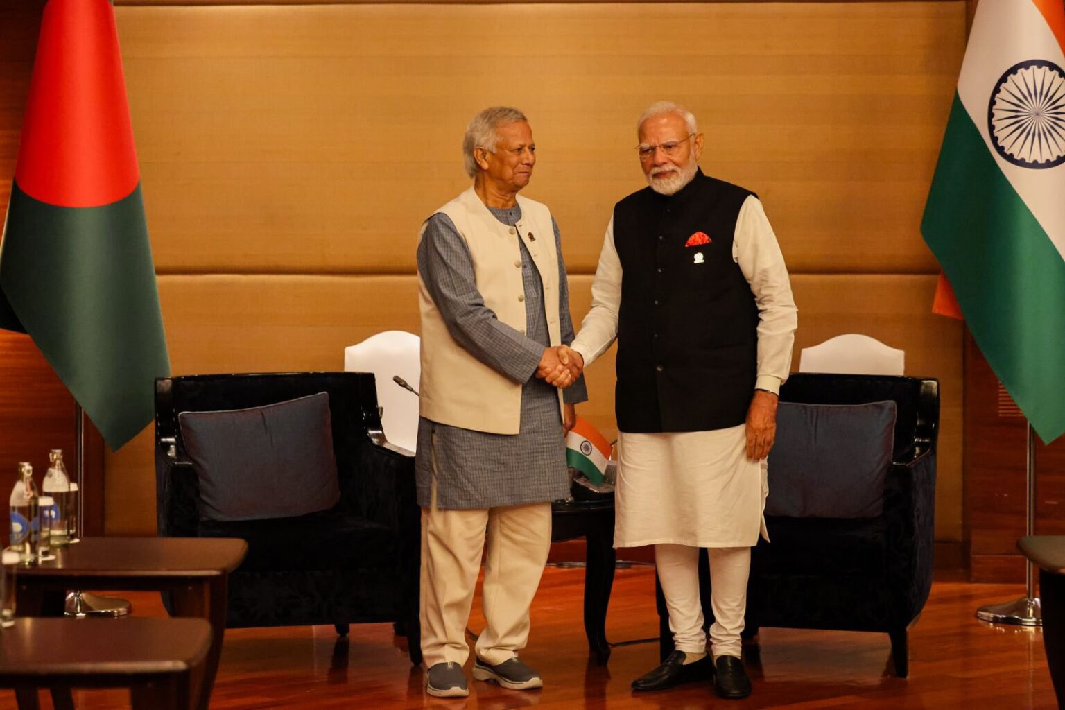 बांग्लादेश के मुख्य सलाहकार से मुलाकात में प्रधानमंत्री मोदी ने उठाया हिन्दुओं की सुरक्षा का मुद्दा