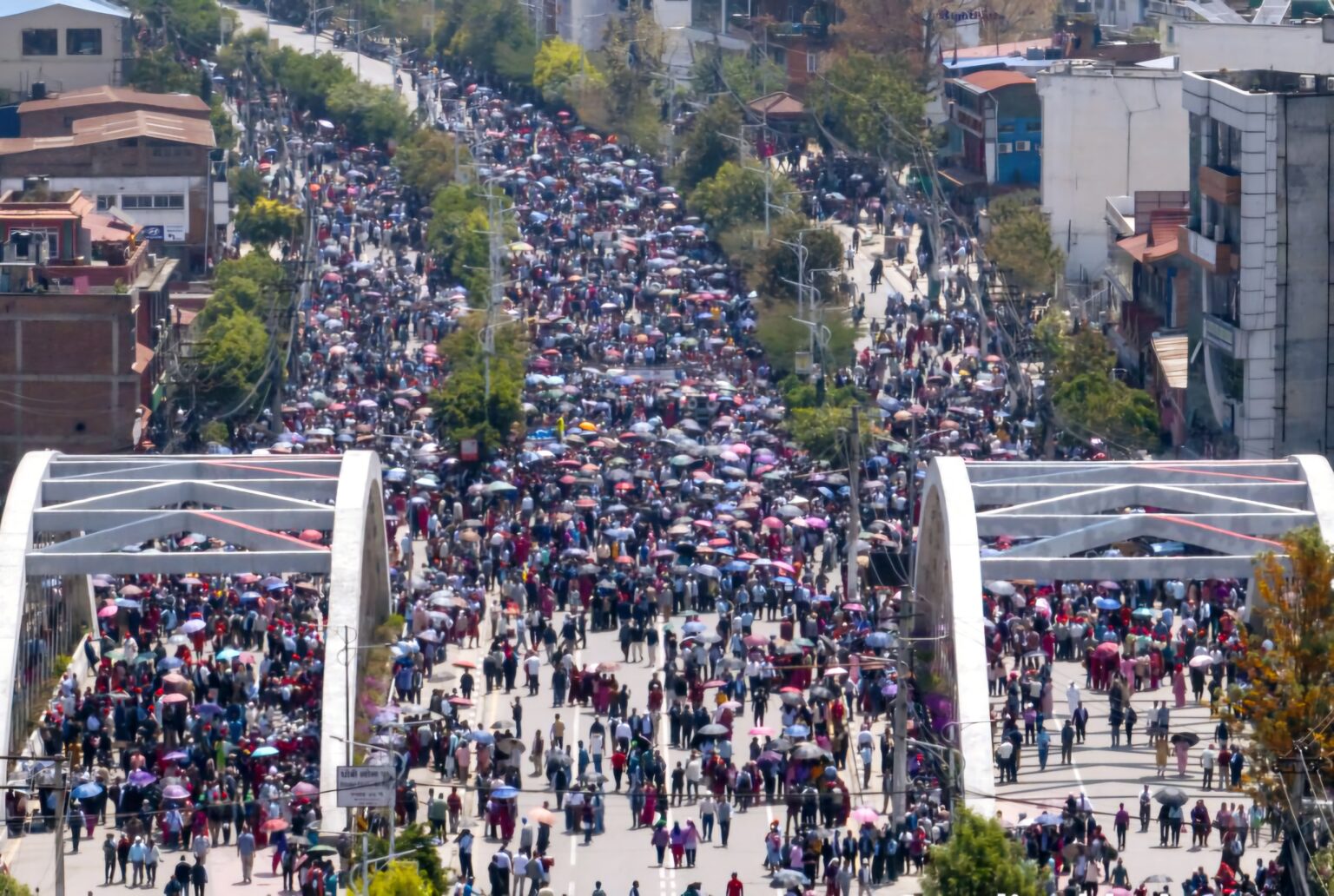 नेपाल में शिक्षकों का देशव्यापी आंदोलन 20वें दिन भी जारी