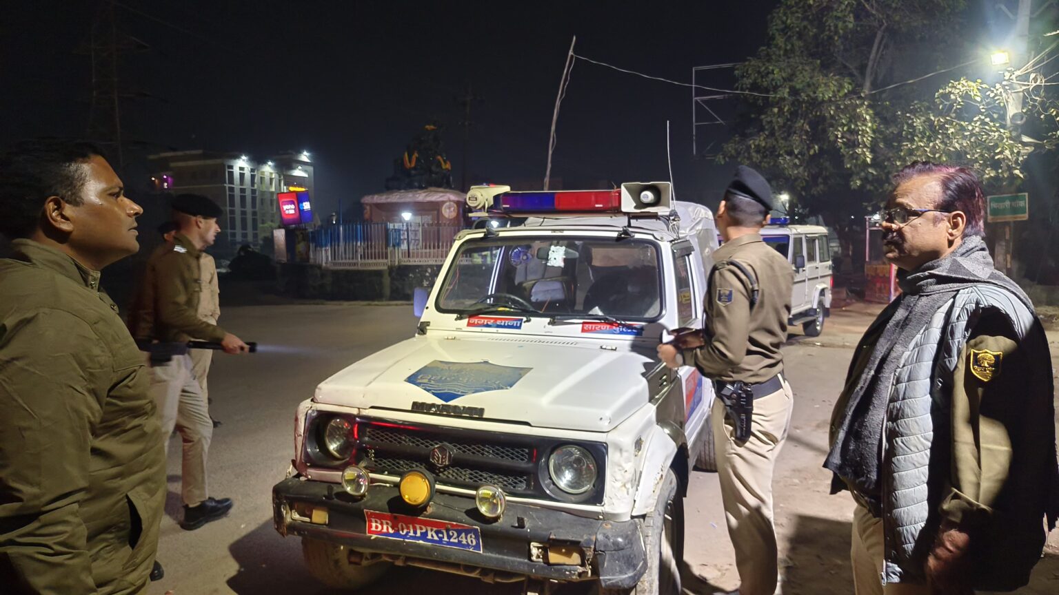 सारण एसएसपी के औचक निरीक्षण में तीन पुलिसकर्मी पर कार्रवाई, वेतन रोकने का आदेश