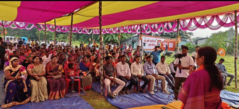 कमल का फूल विकास, विश्वास और महिलाओं के सम्मान का प्रतीक : अन्नपूर्णा देवी