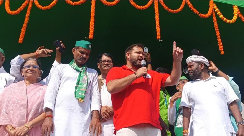 भ्रष्ट सरकार को हटाने का वक्त आ गया है : तेजस्वी