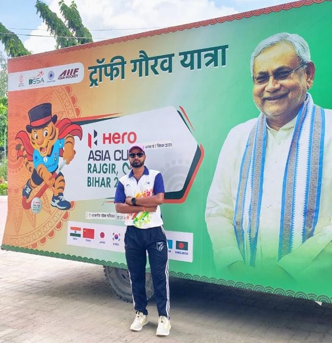 नीतीश मिश्रा बने बिहार अंडर 17 फुटबॉल टीम के प्रबंध