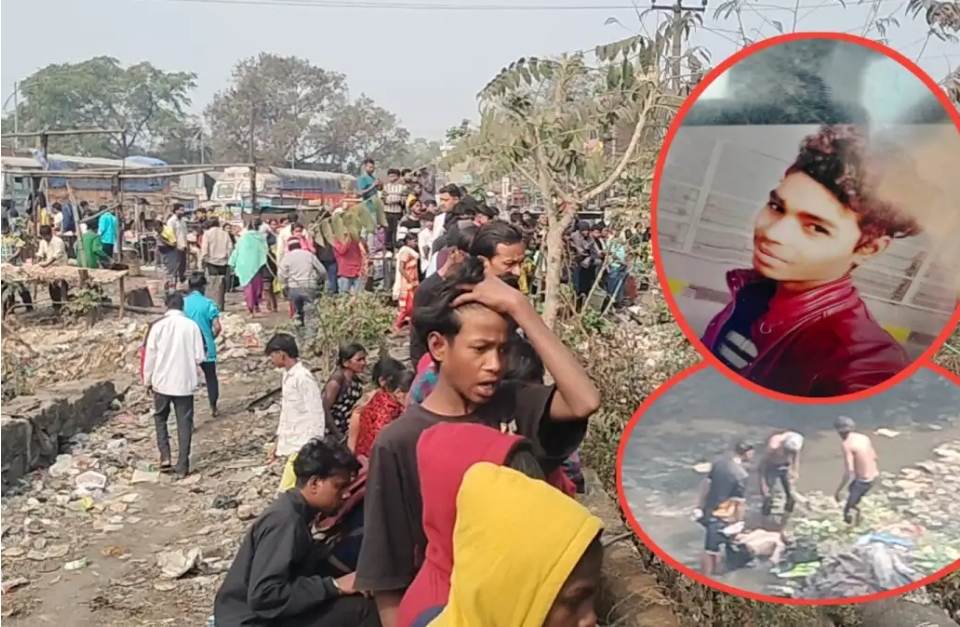 युवक का शव नाले से बरामद, पुलिस हत्या की दिशा में कर रही जांच
