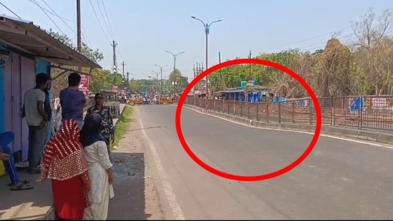 धनबाद-रांची मुख्य मार्ग धंसा, दहशत में लोग