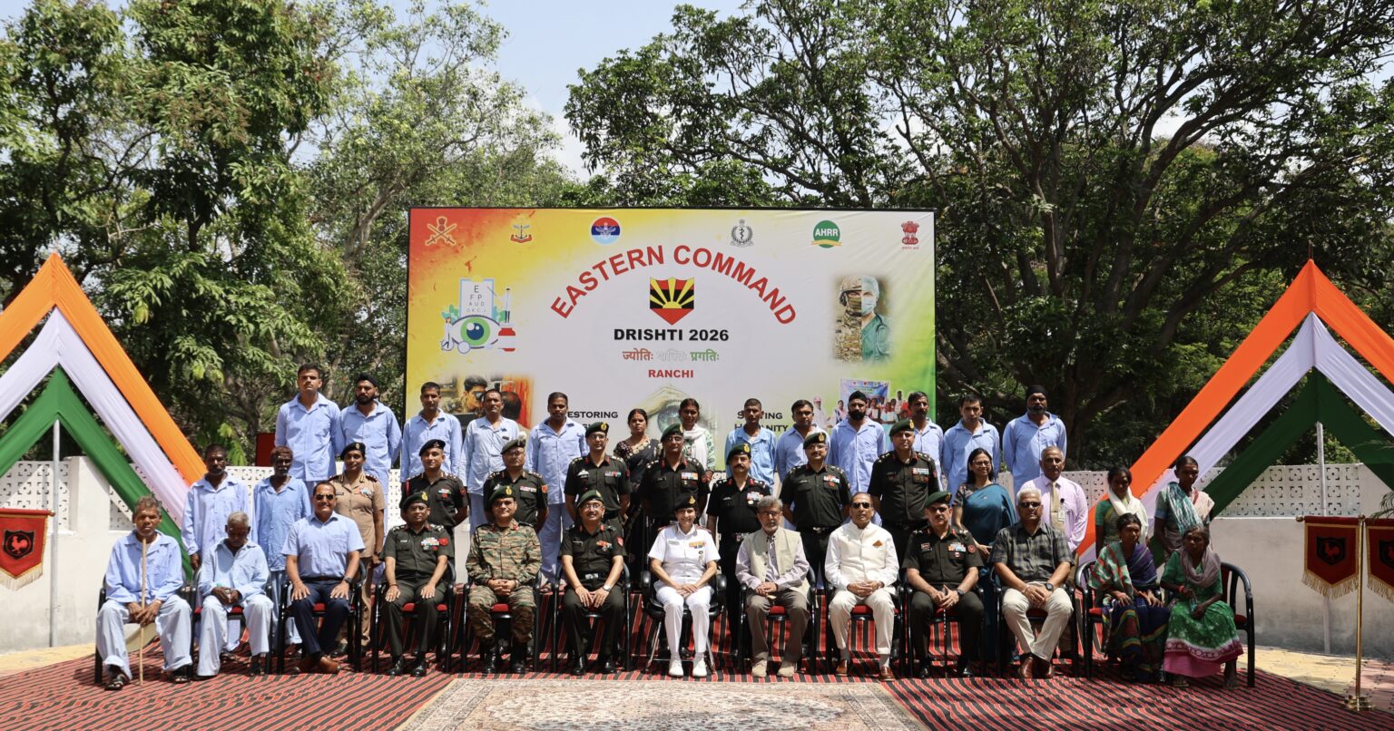 भारतीय सेना की अनूठी पहल: रांची के नामकुम मिलिट्री हॉस्पिटल में ‘दृष्टि 2026’ का आगाज