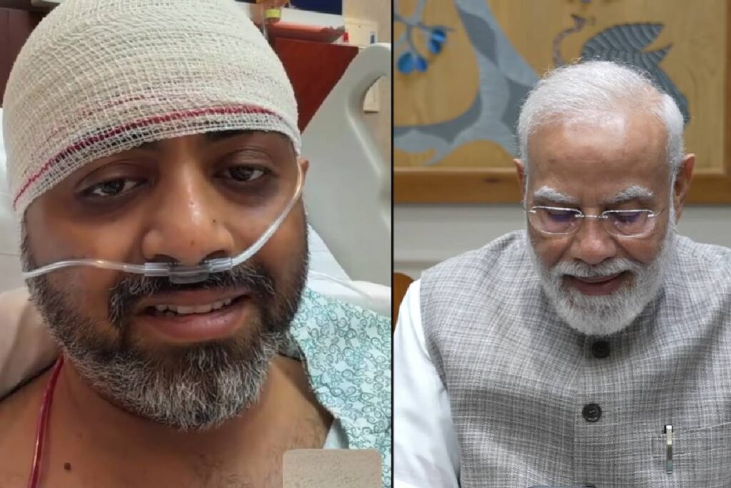 पीएम मोदी ने फ्लाईदुबाई के जांबाज पायलट स्मिथ मच्छार से वीडियो कॉल पर की बात, साहस की सराहना पर बोले पायलट— ‘मुझे हनुमान जी ने बचाया’